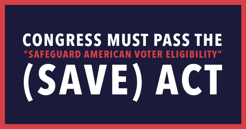 Pass the SAVE Act Patriot Project