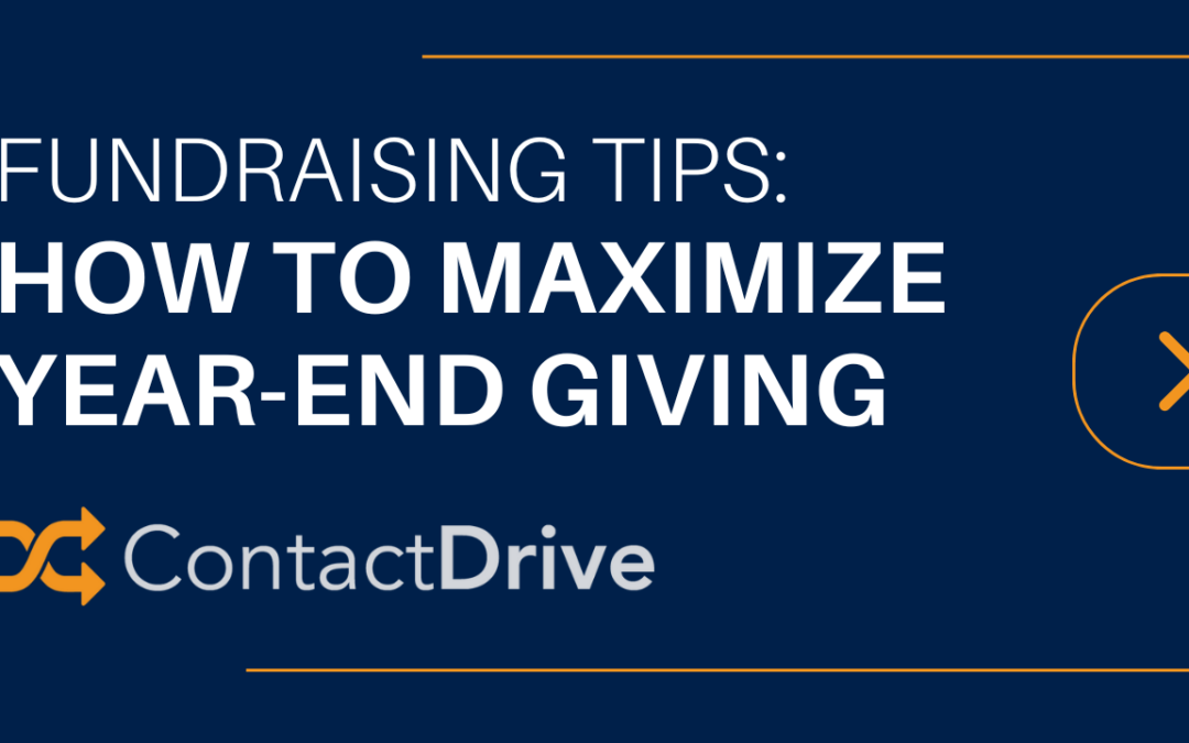 How to Maximize Year-End Giving